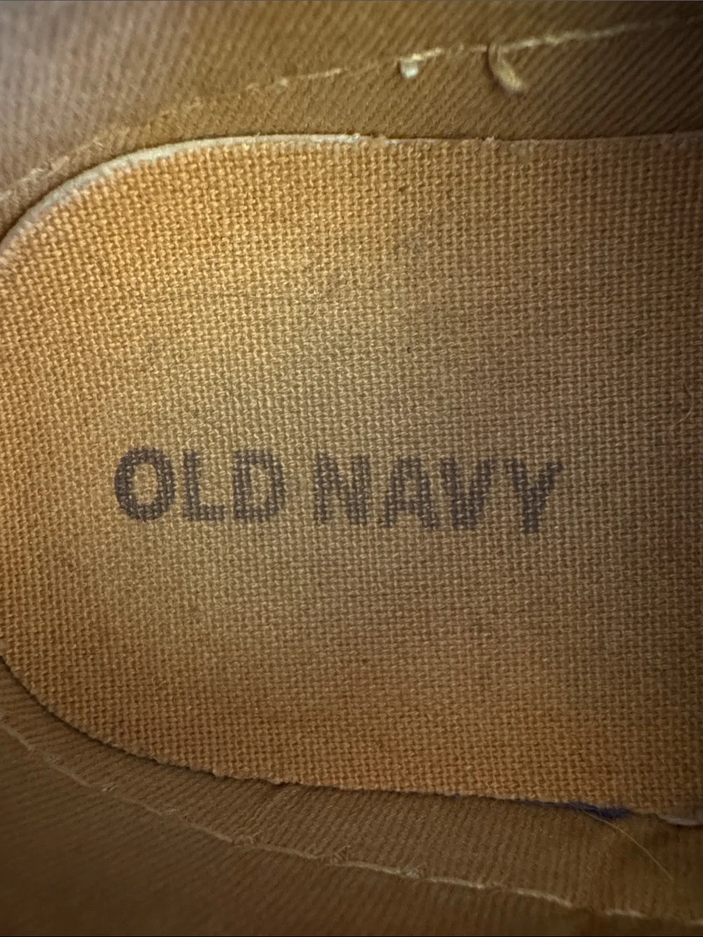 Old Navy Brown Lace-Up Casual Sneakers with Cream Soles